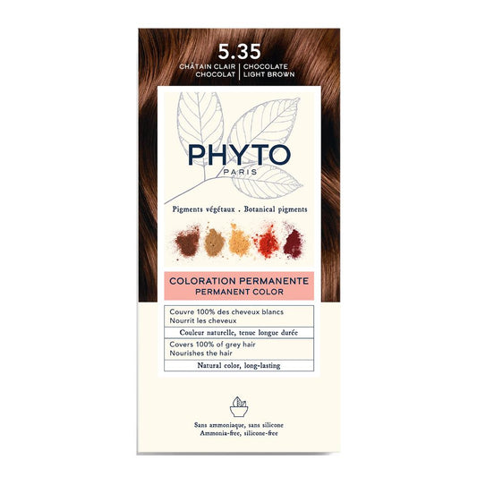 PHYTOCOLOR 5.35 Castano Chiaro Ciocc.