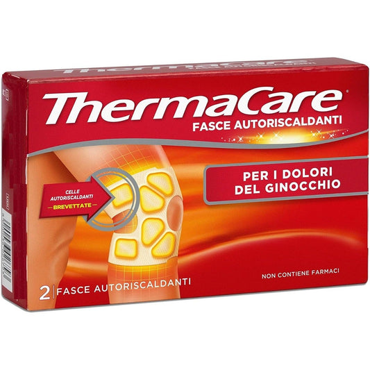 ThermaCare Fasce Autoriscaldanti per Dolori del Ginocchio 2 Pezzi