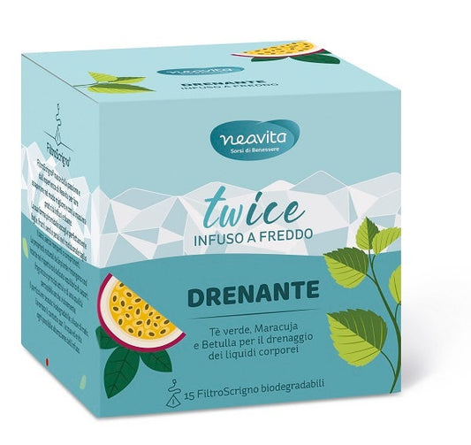 Neavita Infuso A Freddo Twice Drenante 15 Filtri