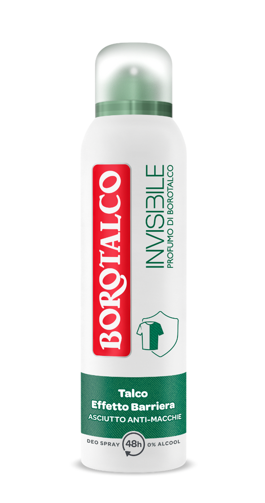 Borotalco Deodorante Spray Invisibile Verde 150ml