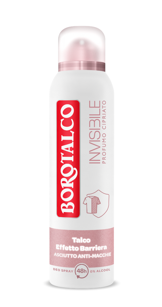 Borotalco Deodorante Spray Invisibile Rosa 150ml