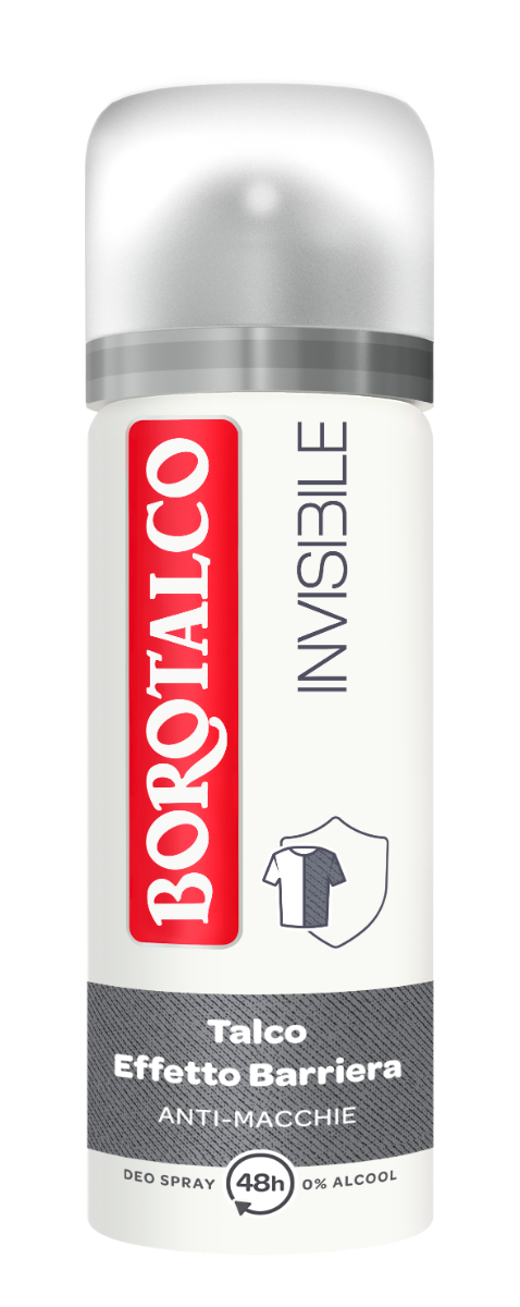 Borotalco Deodorante Spray Invisibile Grigio 50ml