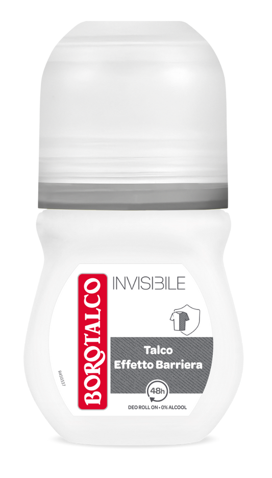 Borotalco Deodorante Roll-On Invisibile Grigio 50ml
