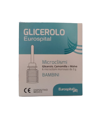 EUROSPITAL MICROCLISMI GLICEROLO BAMBINI 6 PEZZI