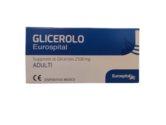 EUROSPITAL SUPPOSTE GLICEROLO ADULTI 18 PEZZI