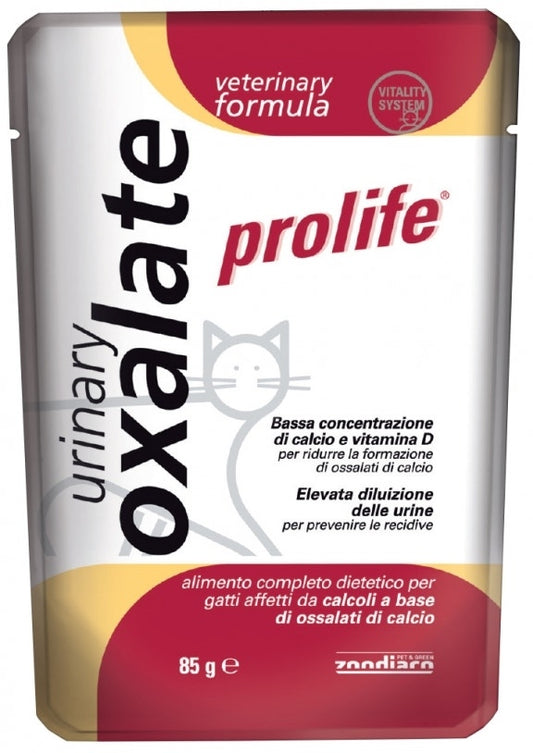 Prolife Cat Vet Urinary Oxalate Cibo Umido Per Gatti Adulti Bustina 85g