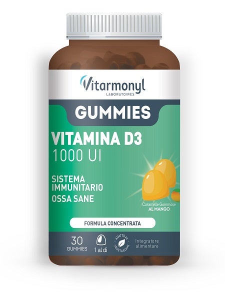 Vitarmonyl Gummies Vitamina D3 1000UI 30 Caramelle Gommose