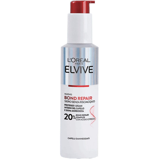 L'OrÉal Paris Elvive Bond Repair Siero Senza Risciacquo Per Capelli Danneggiati 150ml