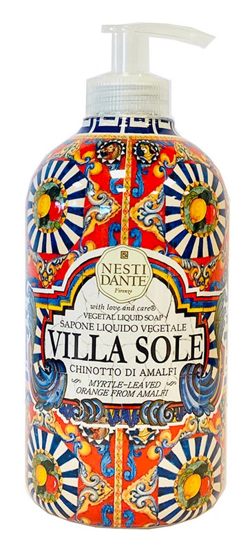 Villa Sole Sapone Liquido Vegetale Chinotto Di Amalfi 500ml
