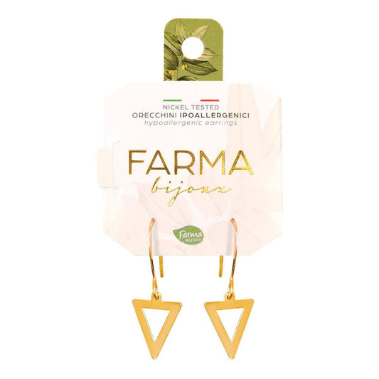 MONACHELLE TRIANGOLI 25MM GOLD