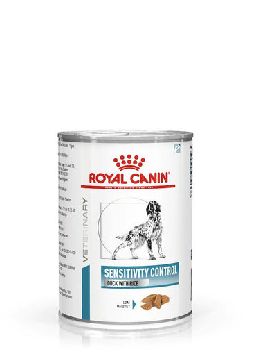 Royal Canin Veterinary Sensitivity Control Cibo Umido Con Anatra/Riso Per Cani Adulti Barattolo 410g