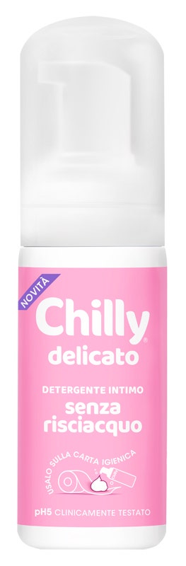 Chilly Mousse Detergente Intimo Delicato Senza Risciacquo 100ml