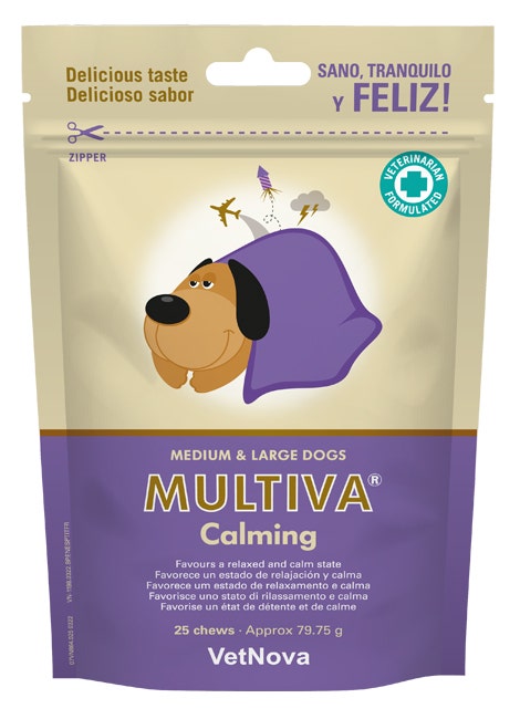 Vetnova Multiva Calming Medium&Large Dogs 25 Chews