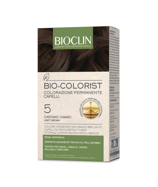 Bioclin Bio Colorist Colorazione Permanente 5 Castano Chiaro