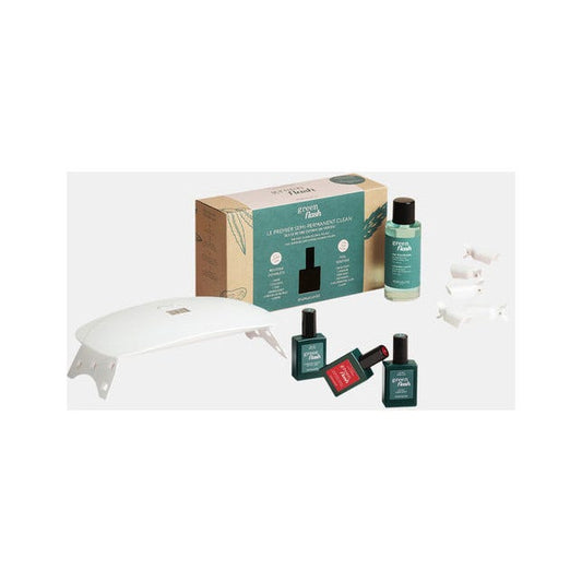 Manucurist Kit Green Flash Retail - Poppy Red