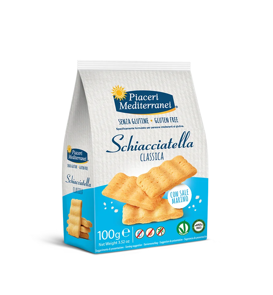 Piaceri Mediterraei Schiacciatella Classica 100g