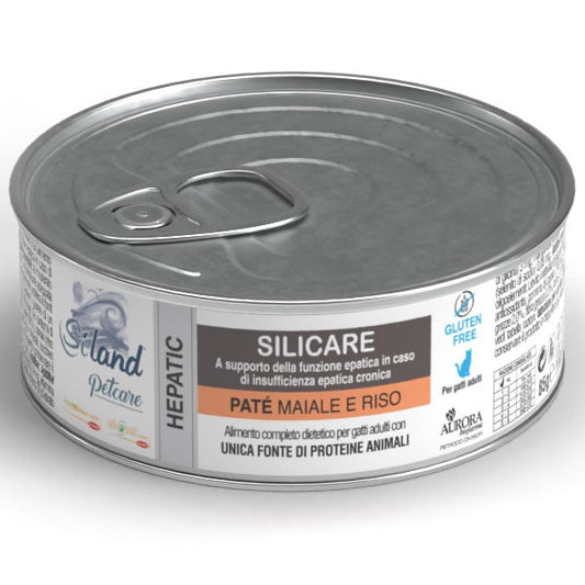 Siland Petcare Hepatic Cat Adult Paté Maiale e Riso 85g