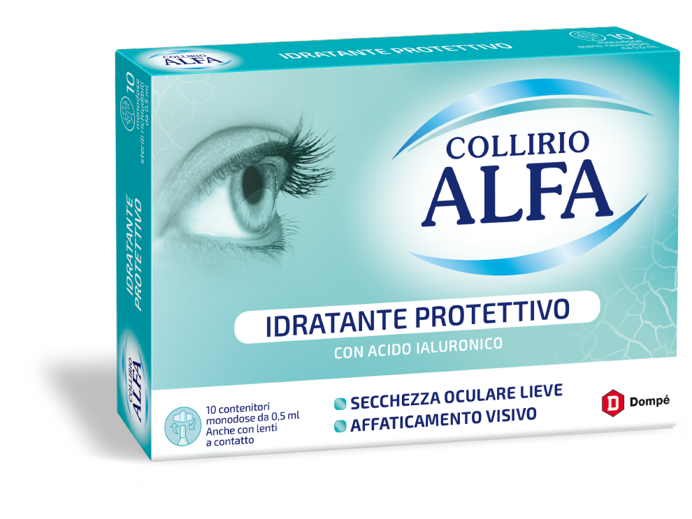 Collirio Alfa Idratante Protettivo 10 Fiale Monodose