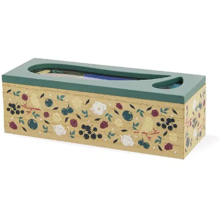 Neavita Cofanetto In Legno Bio Verde A 3 Scomparti Con 15 Tisane Assortite