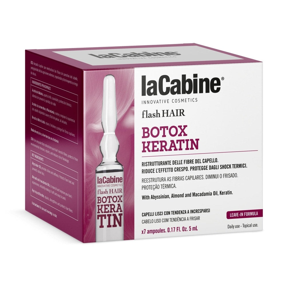 LaCabine Keratin Botox Ristrutturante Capelli 7 Fiale