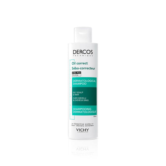 Vichy Dercos Shampoo Sebo Regolatore Trattante Capelli Grassi 200ml