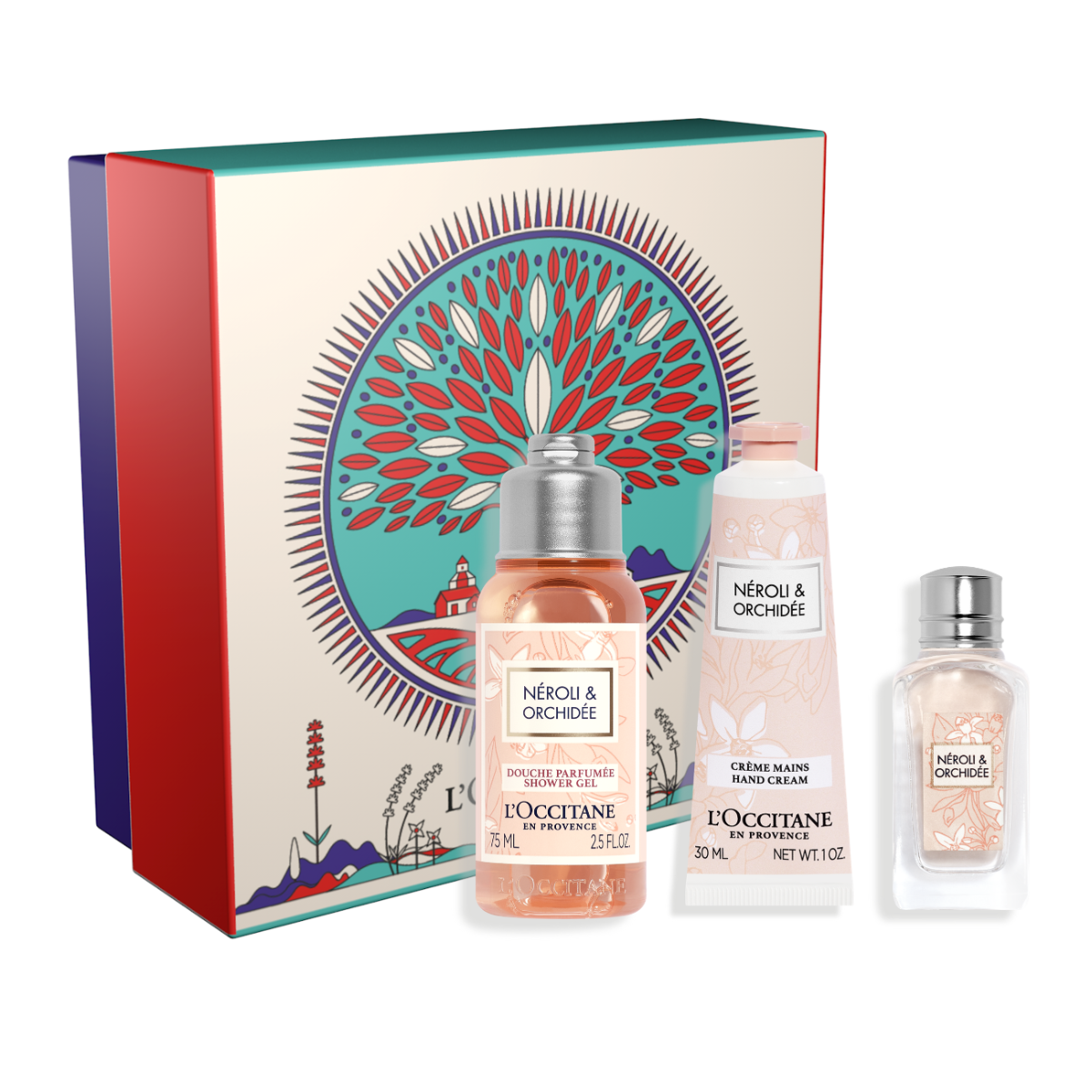 L'Occitane Kit Scoperta Neroli&Orchidea Edt 7,5ml + Gel Doccia 75ml + Crema Mani 30ml