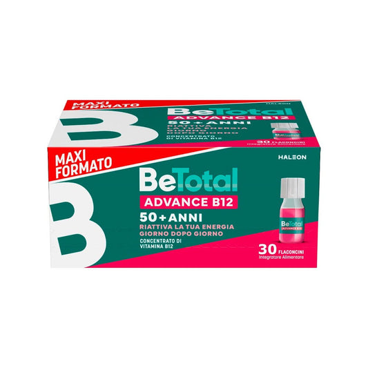 Be-Total Advance B12 Integratore 50+ Anni - 30 Flaconcini