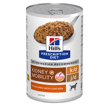 Hill's Prescription Diet Canine K/D Kidney Care+Mobility Cibo Umido Per Cani 370g