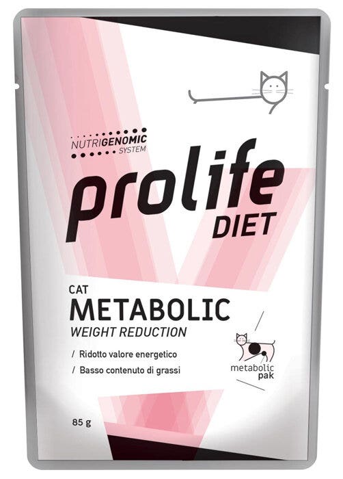 Prolife Diet Cat Metabolic Cibo Dietetico Per Gatti 85g