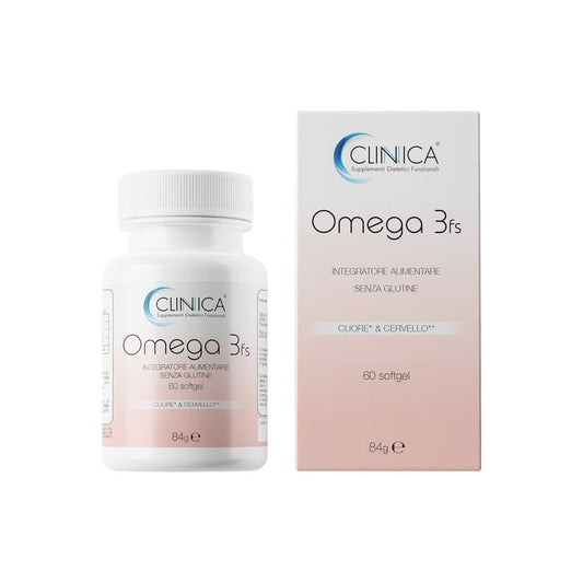 Clinica Omega 3 fs - omega 3 - 60 softgel = 1 mese di trattamento