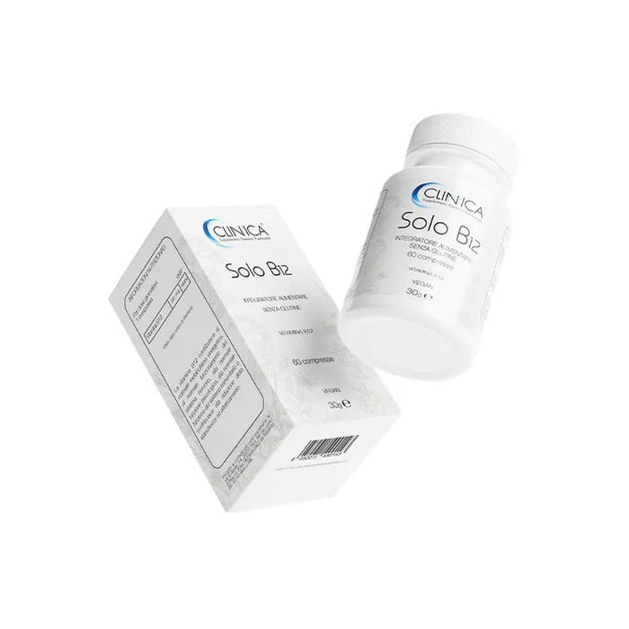 Clinica Solo B12 - vitamina B12- 60 compresse = 2 mesi di trattamento