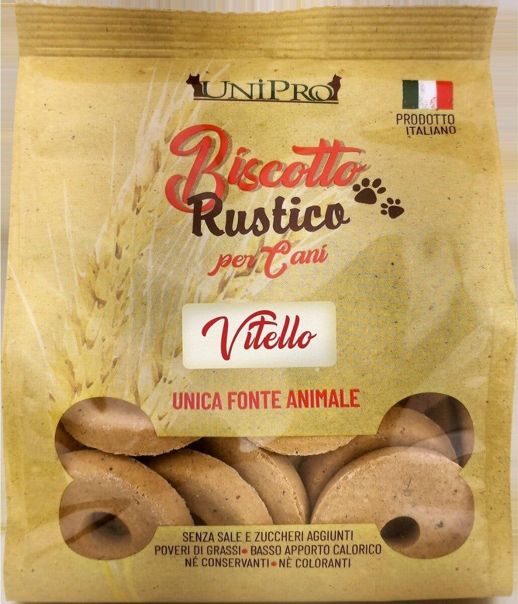 Unipro Biscotto Rustico Vitello Alimento Complementare Per Cani 300g