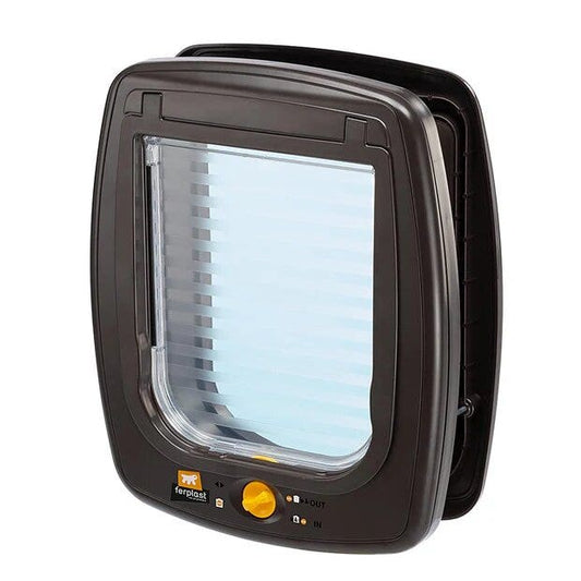 Ferplast Swing 9 Portina Per Grandi Gatti E Piccoli Cani Colore Marrone