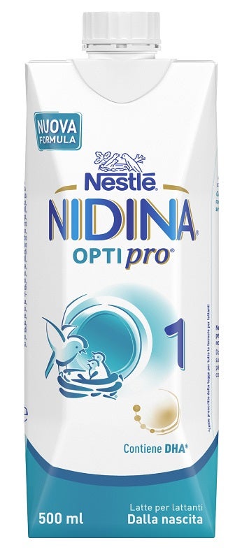 Nidina Optipro Latte 1 Liquido Dalla Nascita 500 ml