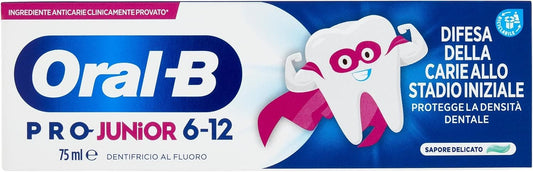 Oralb Dentifricio Junior 6-12 Anni 75 ml