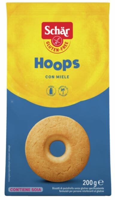 Schar Hoops Biscotti Senza Glutine 200g