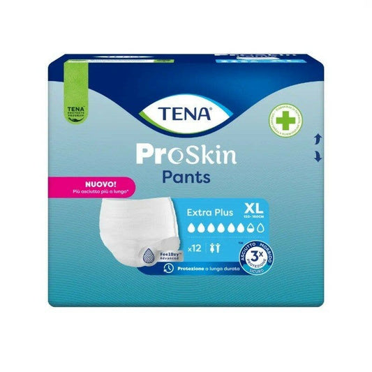 Tena Pants Extra Plus Pannoloni Mutandine Assorbenti Taglia XL 12 Pezzi