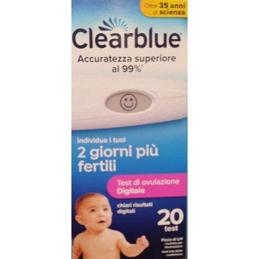 Clearblue Test Di Ovulazione Digitale 20 Test