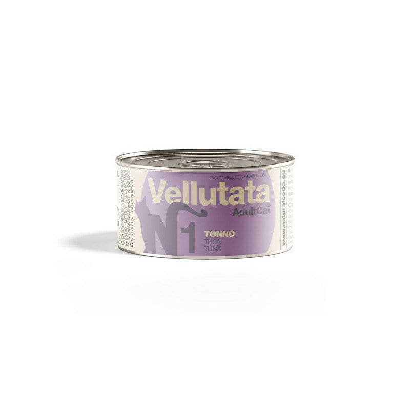 Natural Code N1 Vellutata Tonno Gatti Adulti Lattina 85g