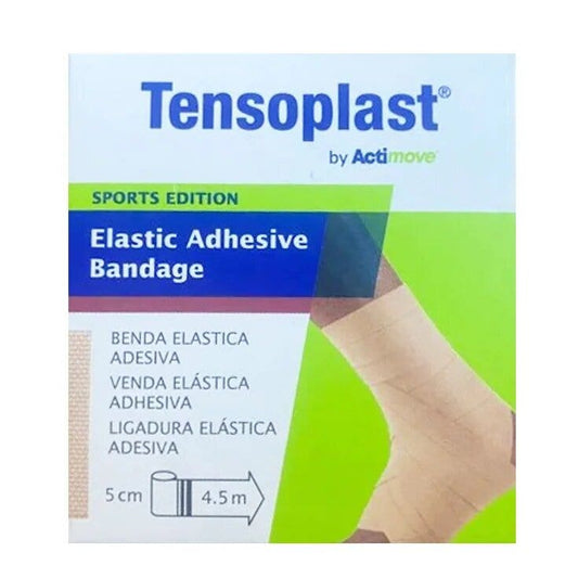 Actimove Tensoplast Benda Elastica Autoadesiva Con Ossido Di Zinco 5cmx4,5m