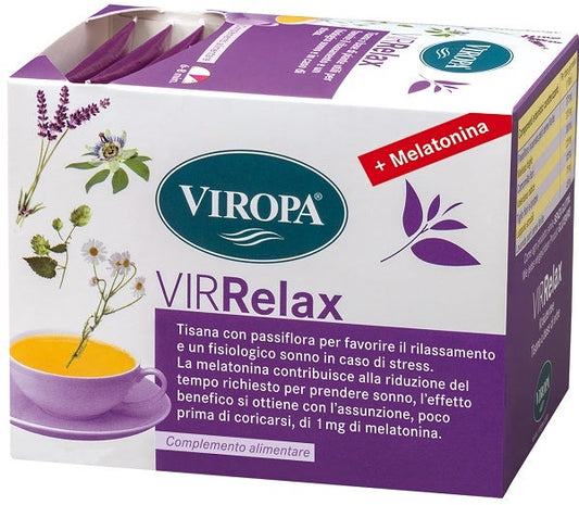 Viropa Vir Relax Tisana Passiflora 15 Filtri 6 g