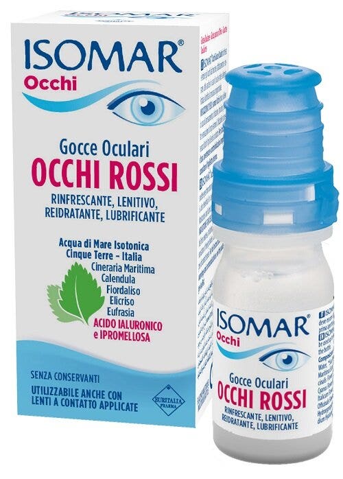 Isomar Occhi Rossi Gocce Oculari 10ml