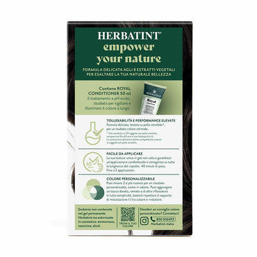 Herbatint Gel Colorante Permanente 4C Castano Cenere 170ml