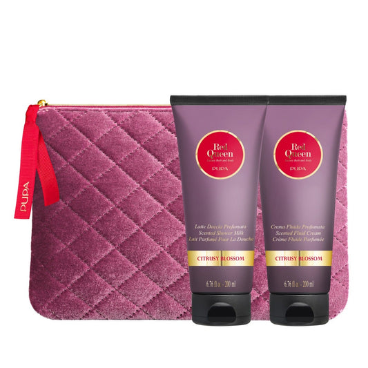 Pupa Red Queen Kit Medium 001 Citrusy Blossom Latte Doccia+Crema Corpo