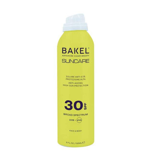 Bakel Suncare Solare Spray Viso/Corpo SPF30 150ml