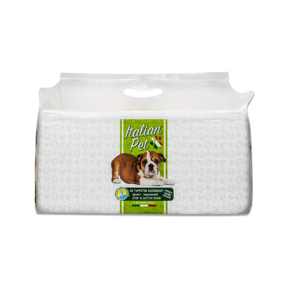 Italian Pet Tappetini Assorbenti Per Animali Domestici 60x60cm 30 Pezzi