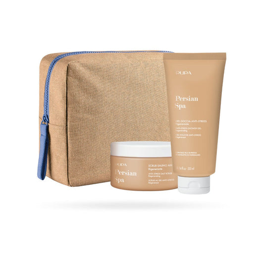Pupa Kit 1 Persian Spa Scrub Salino Anti-Stress 350g + Gel Doccia Anti-Stress 300ml