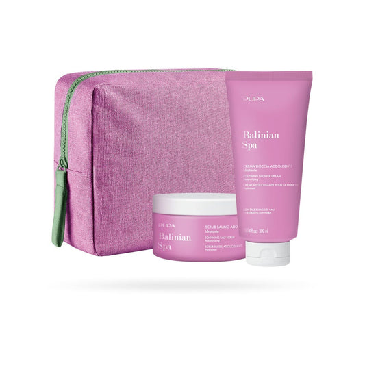 Pupa Kit 1 Balinian Spa Scrub Salino Addolcente 350g + Crema Doccia Addolcente 300ml