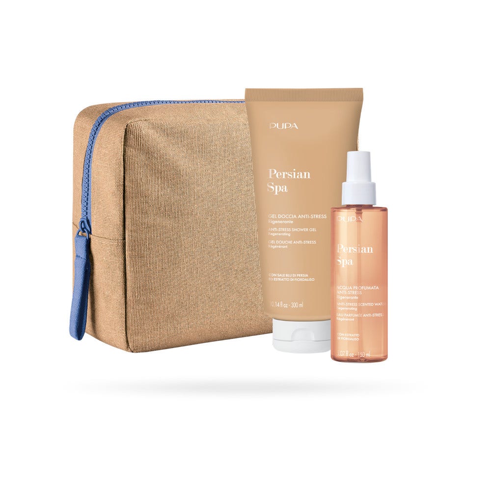 Pupa Kit 2 Persian Spa Gel Doccia Anti-Stress 300ml + Acqua Profumata 150ml