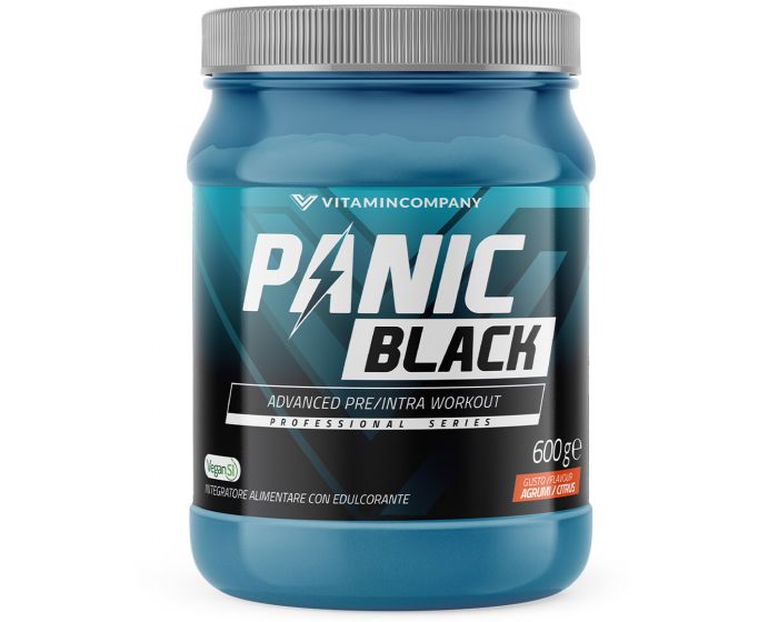 Vitamincompany Panic Black 3.0 Pre-Intra Workout Agrumi 600g